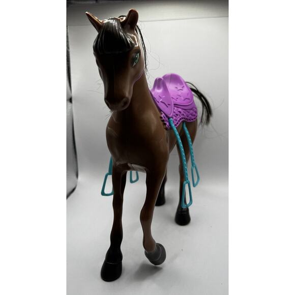 Barbie & Sisters Doll A Pony Tale Skipper Horse 2012 Mattel Purple Saddle - Picture 2 of 14